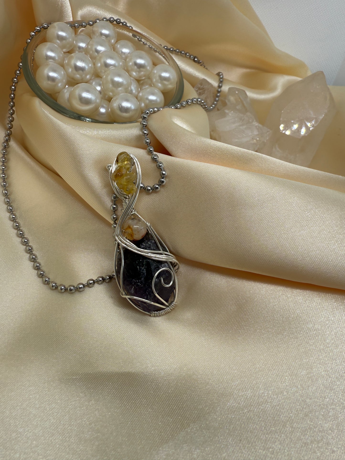 Alkimia - Amethyst with Citrine