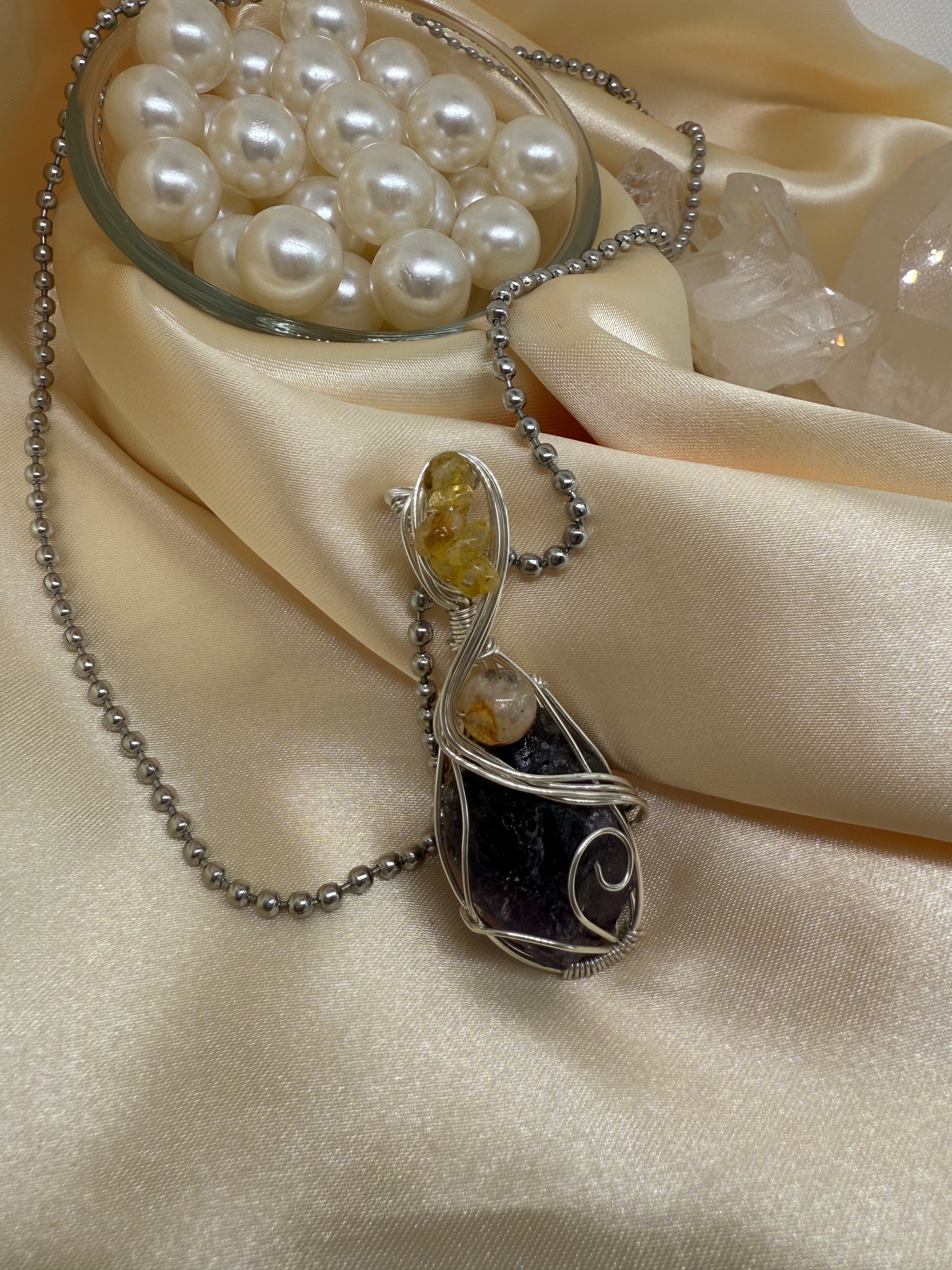 Alkimia - Amethyst with Citrine