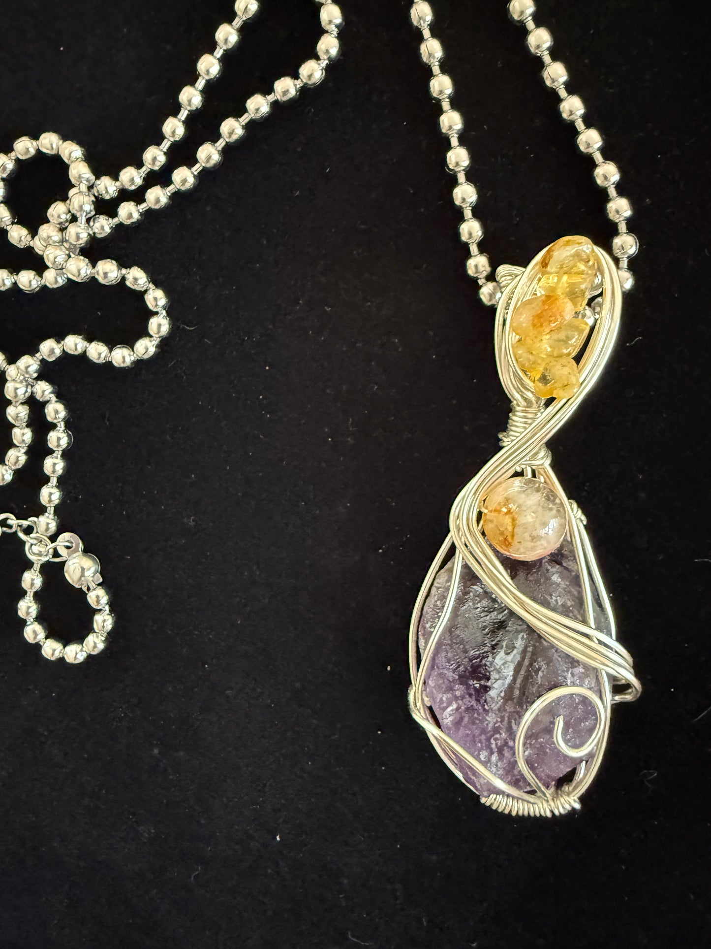 Alkimia - Amethyst with Citrine