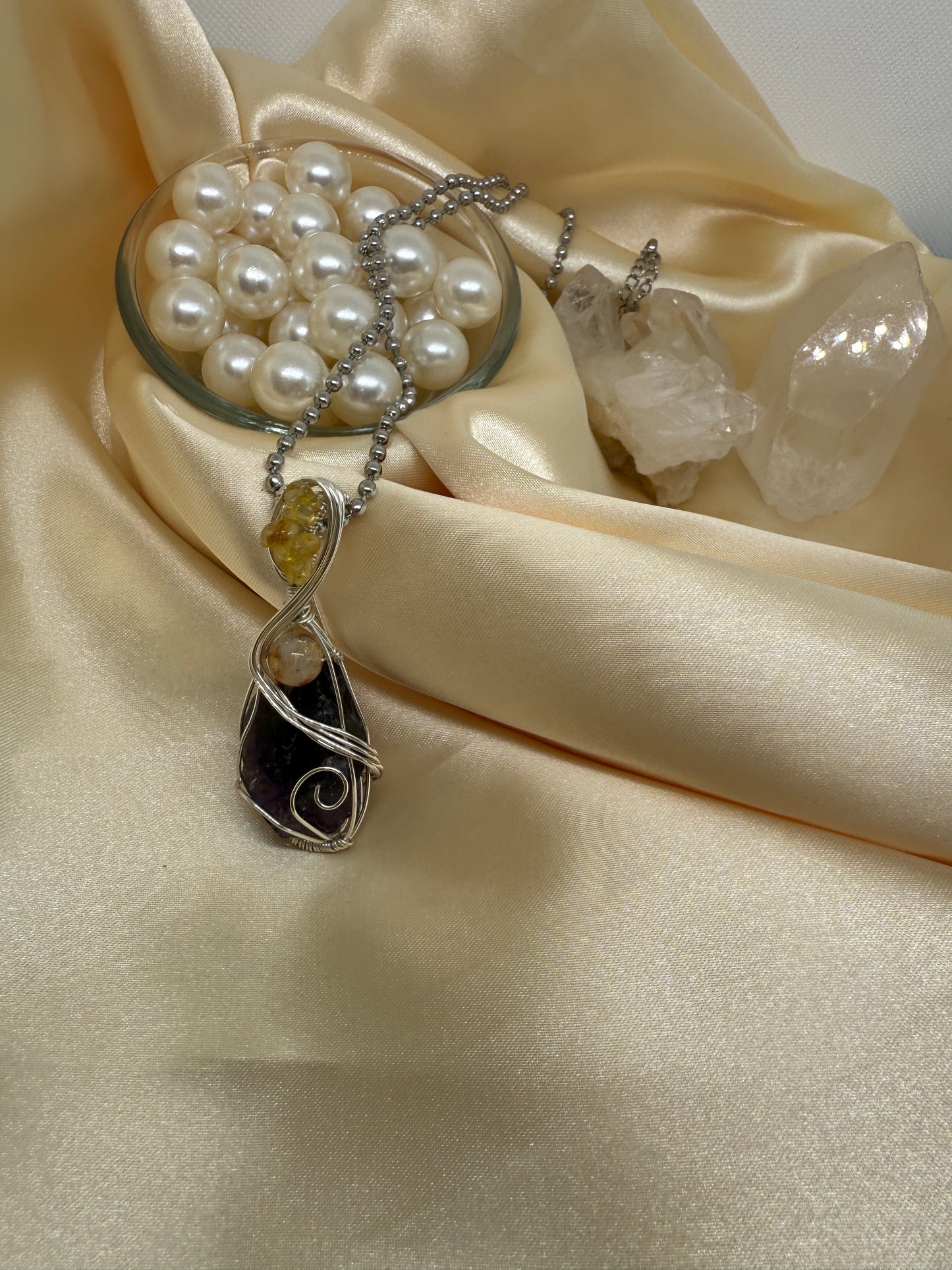 Alkimia - Amethyst with Citrine