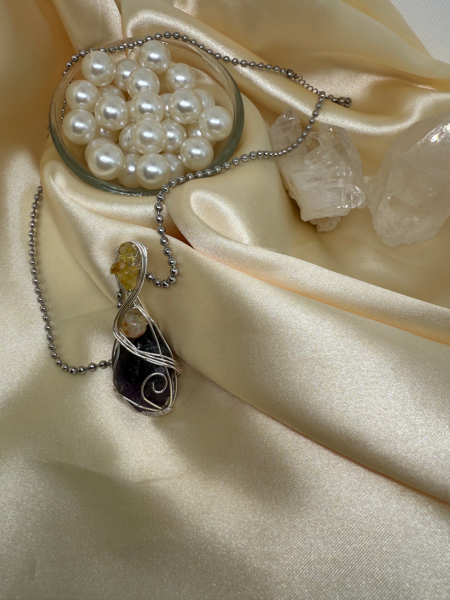 Alkimia - Amethyst with Citrine