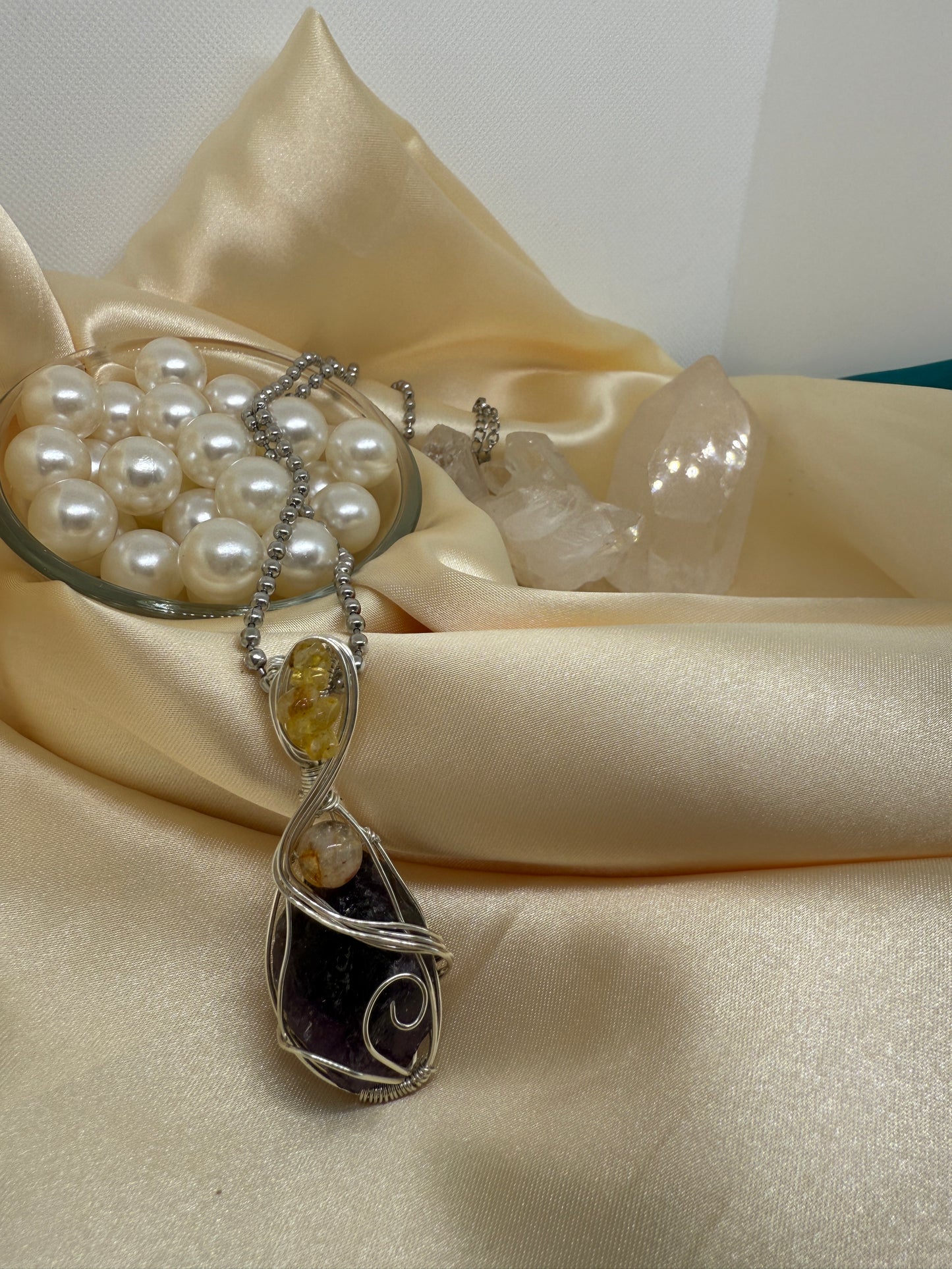 Alkimia - Amethyst with Citrine