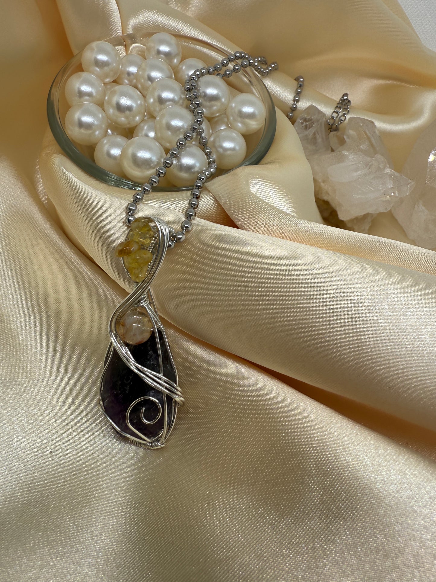 Alkimia - Amethyst with Citrine