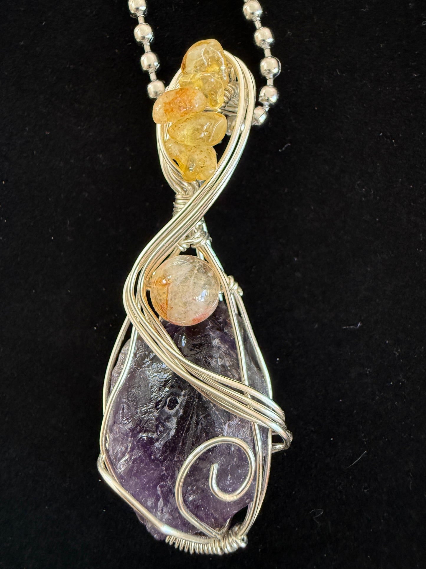 Alkimia - Amethyst with Citrine