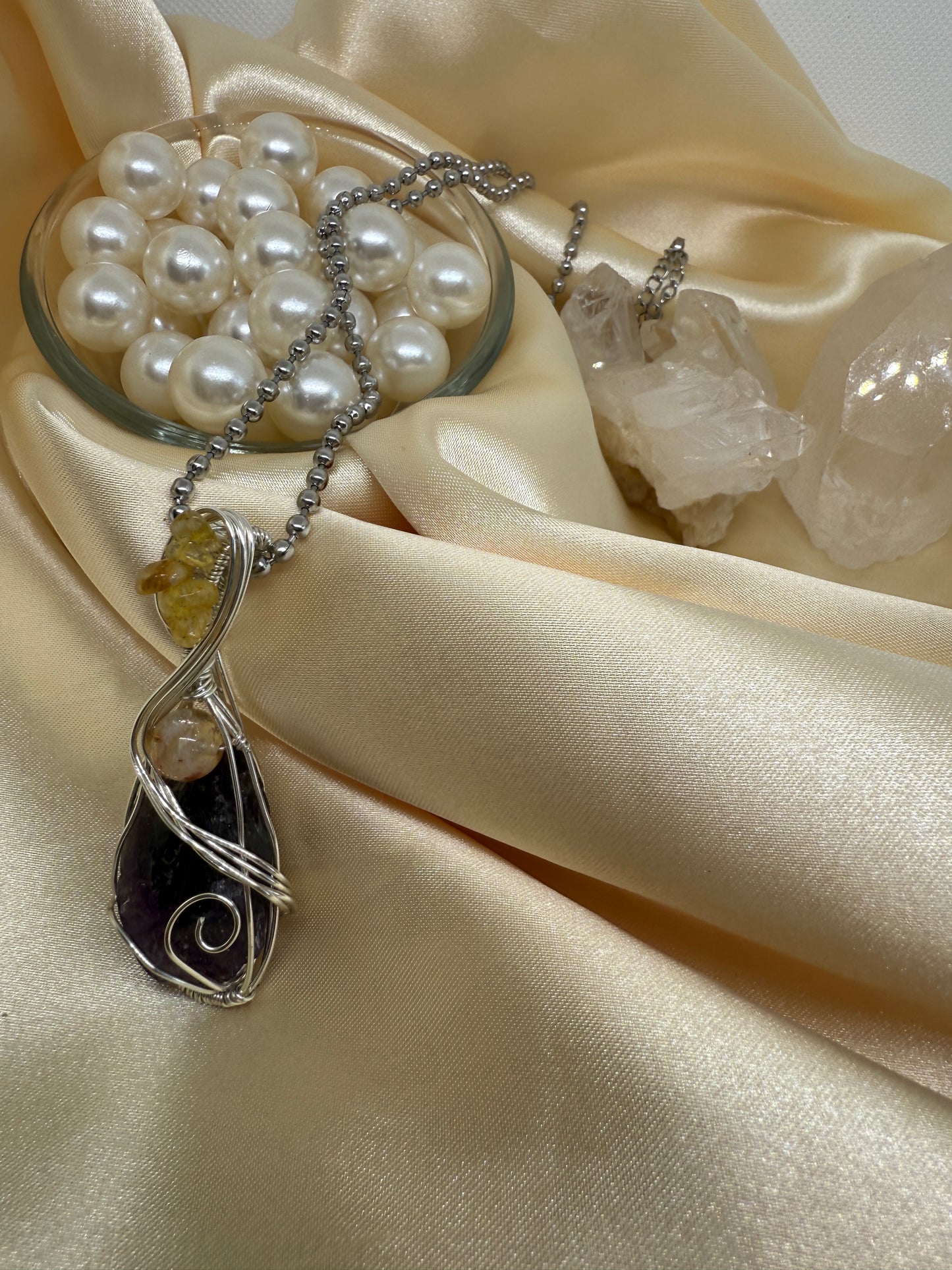 Alkimia - Amethyst with Citrine