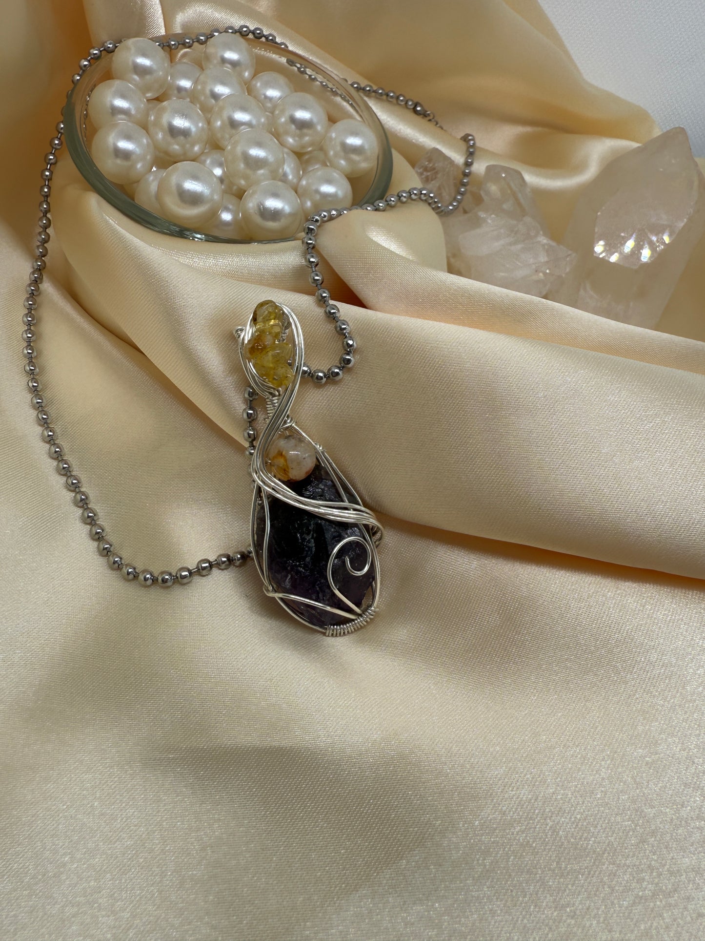 Alkimia - Amethyst with Citrine