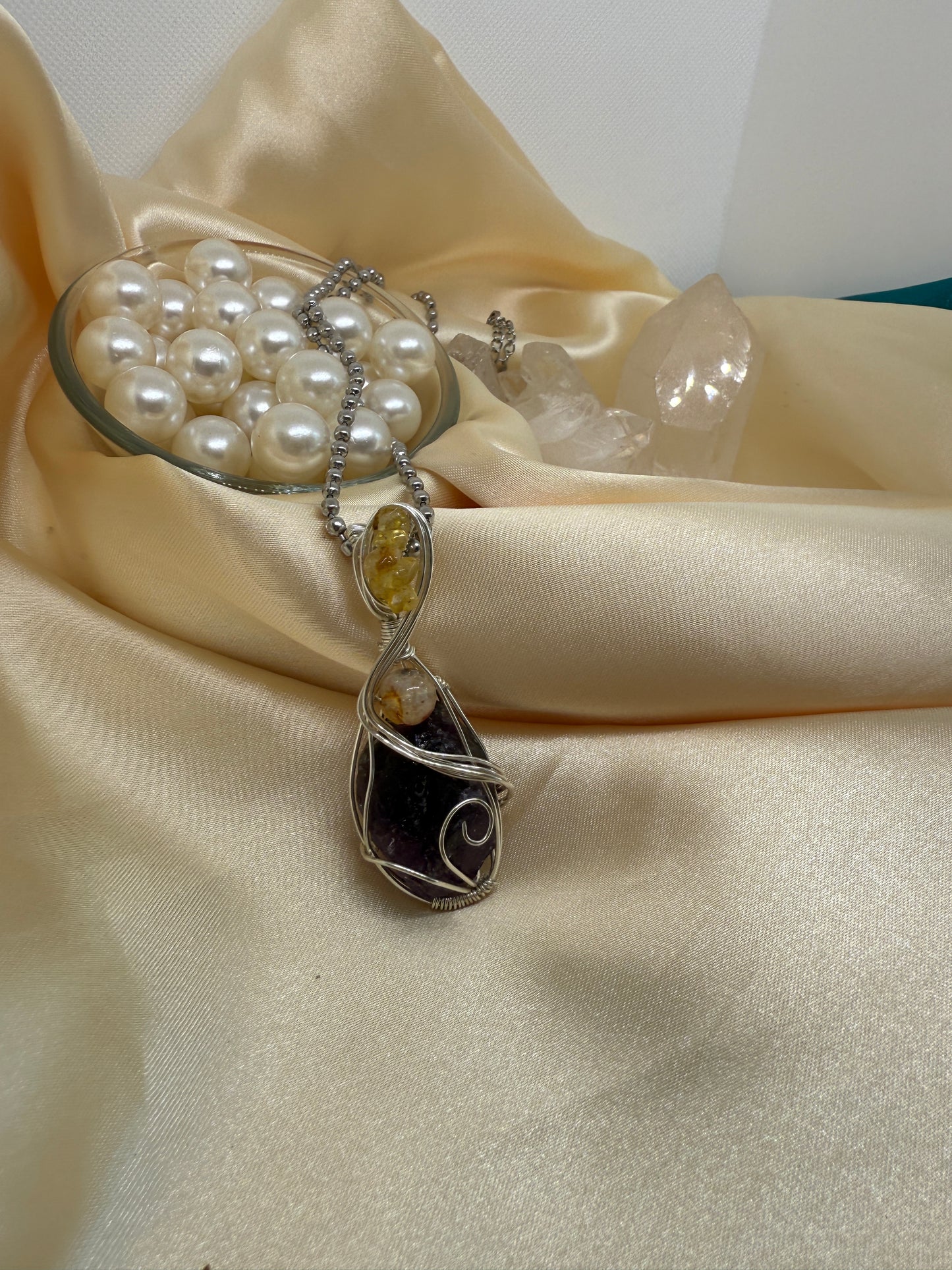 Alkimia - Amethyst with Citrine