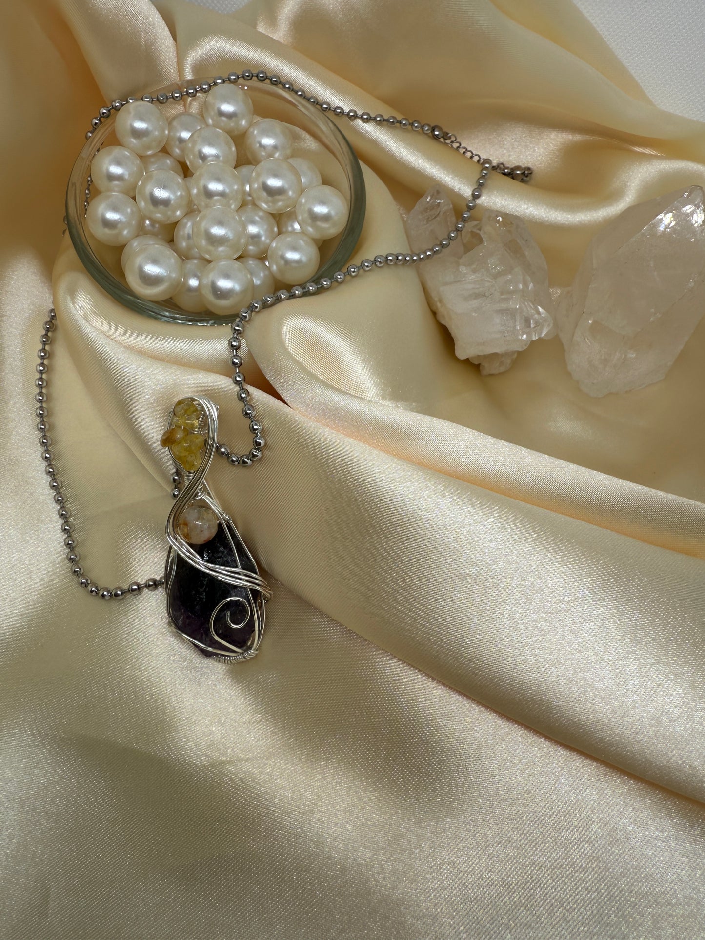 Alkimia - Amethyst with Citrine
