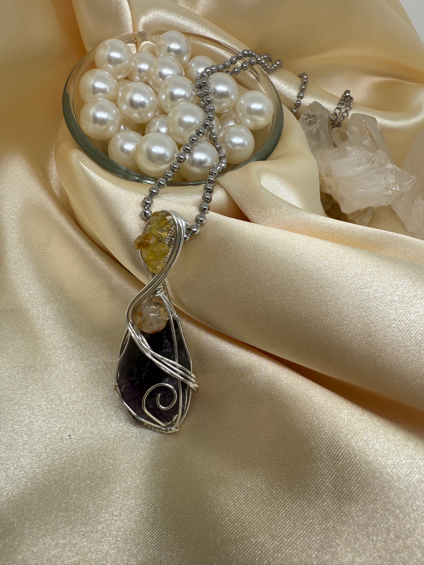 Alkimia - Amethyst with Citrine