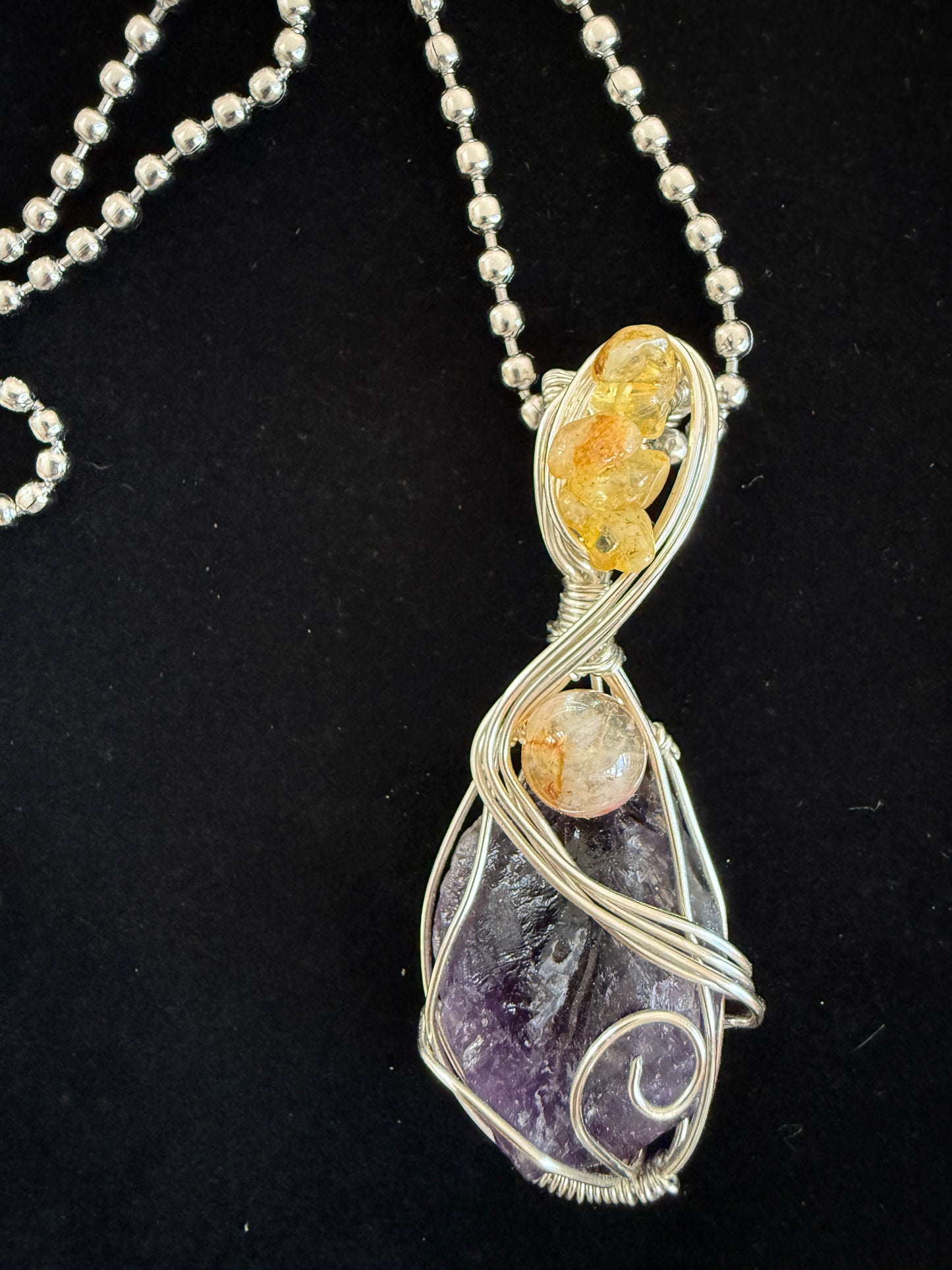 Alkimia - Amethyst with Citrine