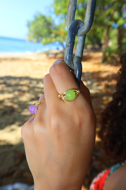 Amara Ring - Peridot